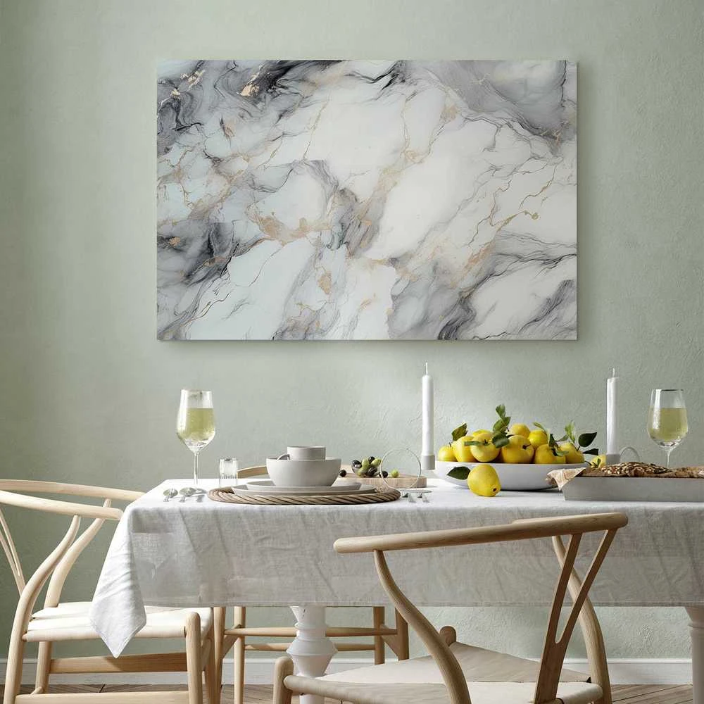Artgeist Paveikslas - Elegant marble – stone structures in neutral colours