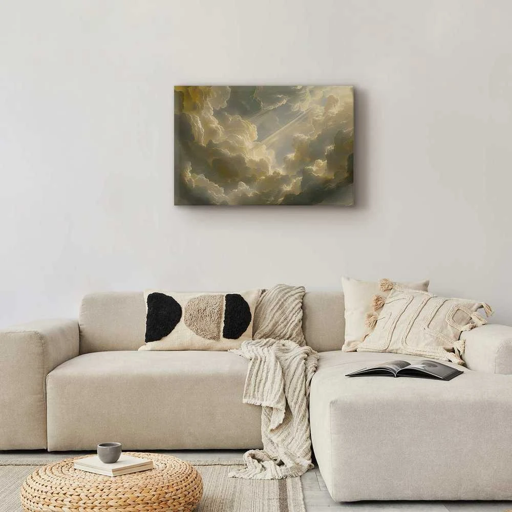 Artgeist Paveikslas - Enchanting Play of Colors Against a Backdrop of Clouds