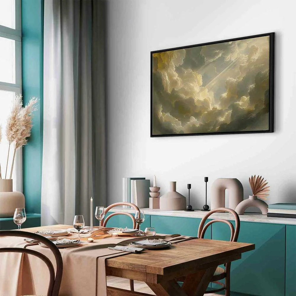 Artgeist Paveikslas - Enchanting Play of Colors Against a Backdrop of Clouds