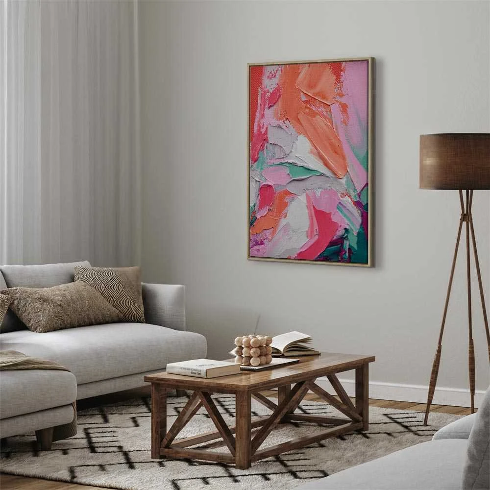 Artgeist Paveikslas - Energetic Colors - Abstract Composition with Intense Colors