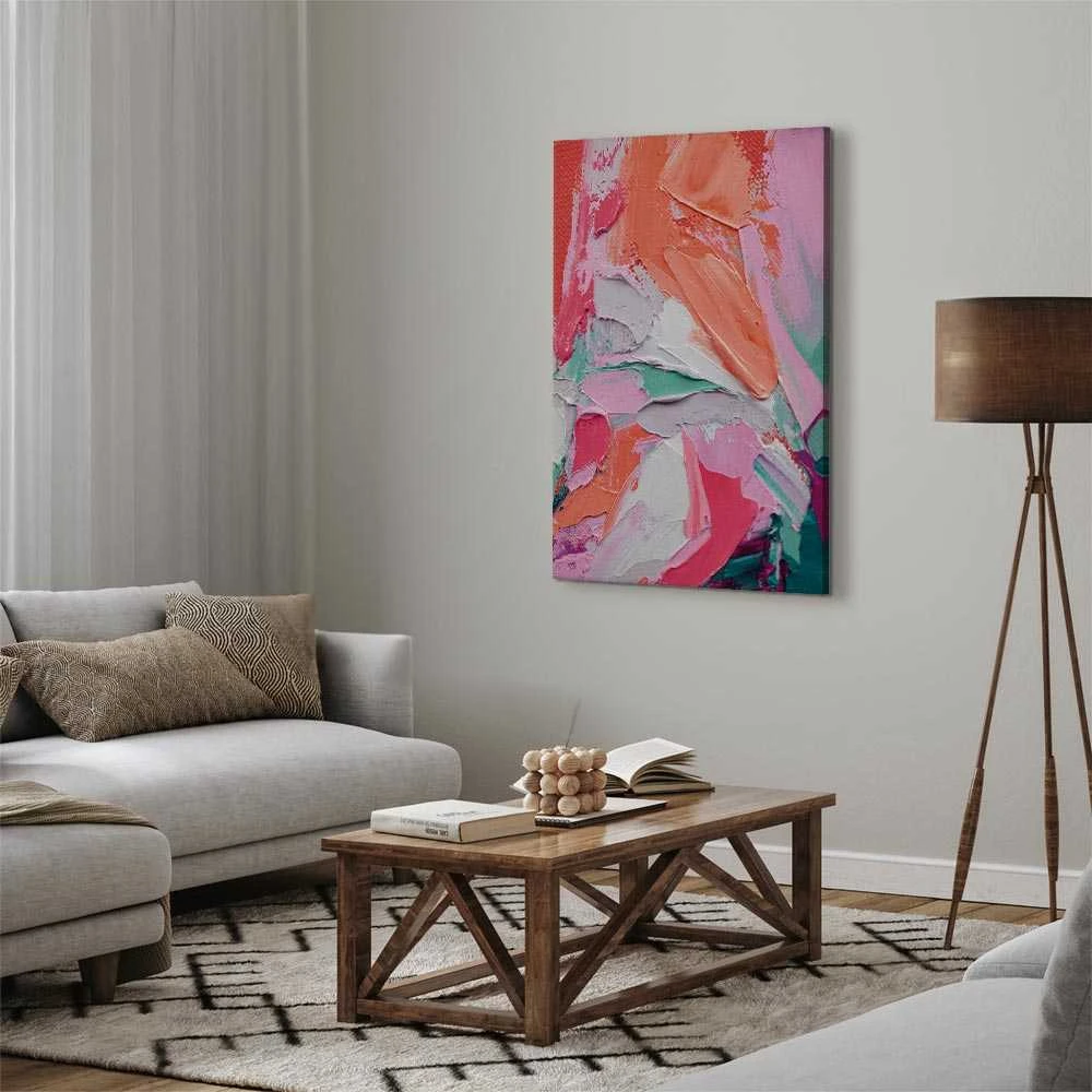 Artgeist Paveikslas - Energetic Colors - Abstract Composition with Intense Colors