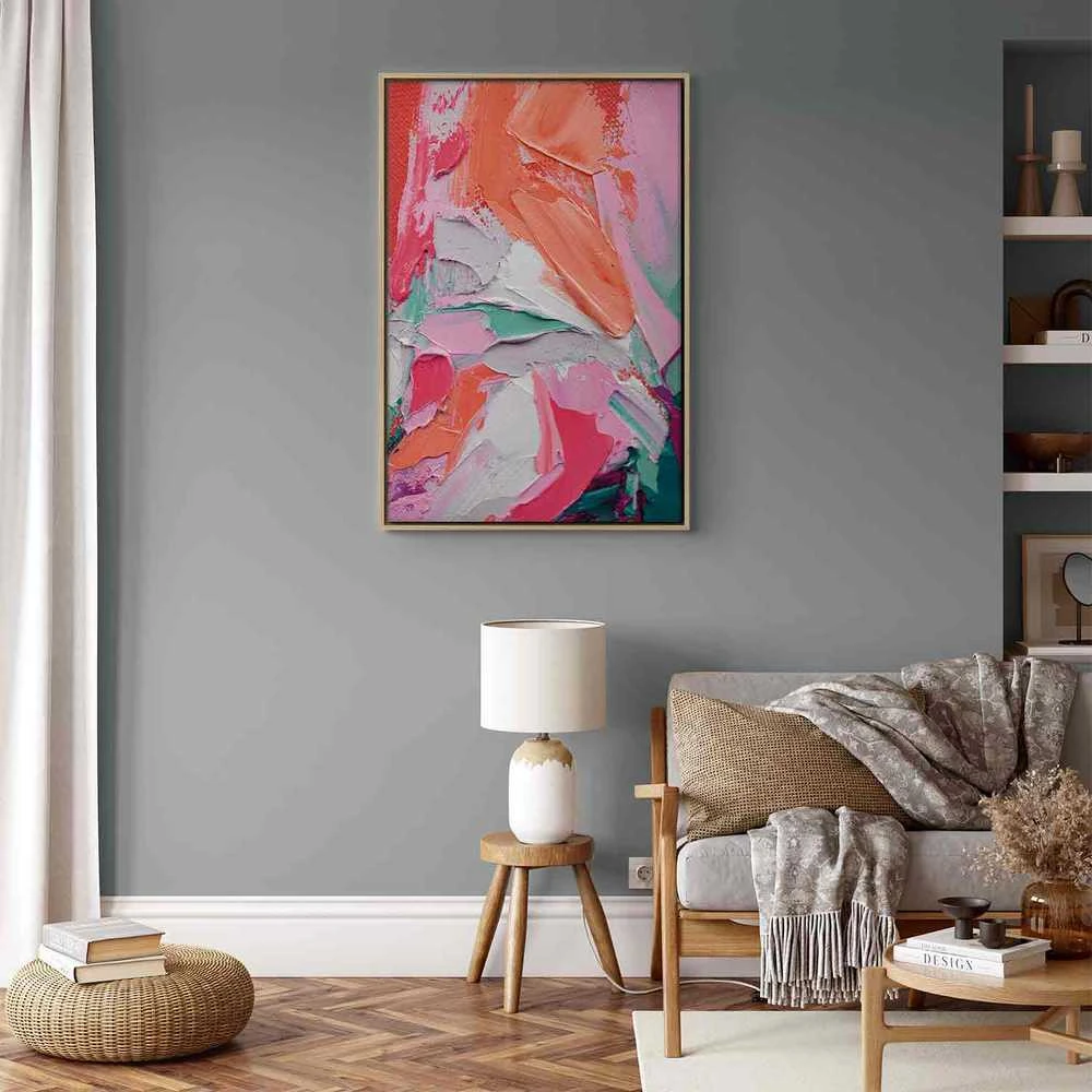 Artgeist Paveikslas - Energetic Colors - Abstract Composition with Intense Colors