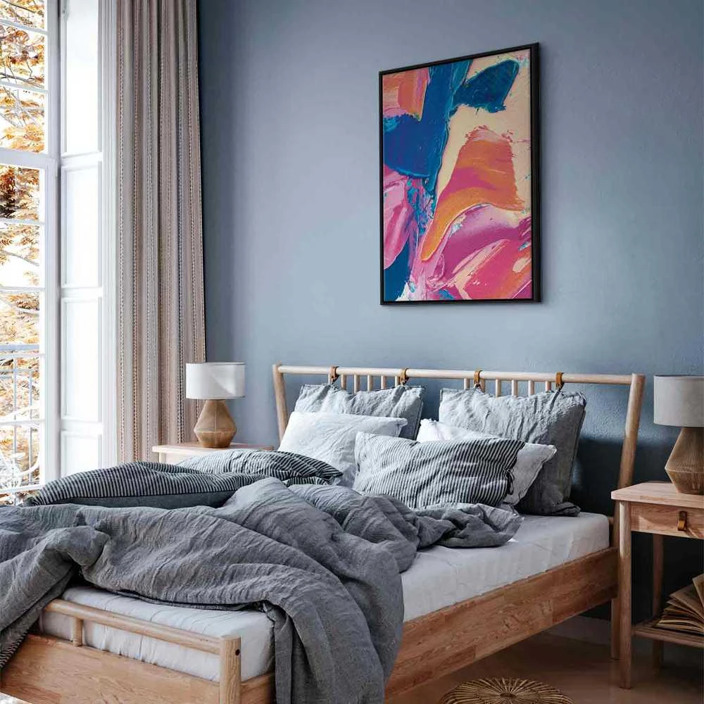 Artgeist Paveikslas - Energetic Shapes - Dynamic Oil Paint Composition on Canvas