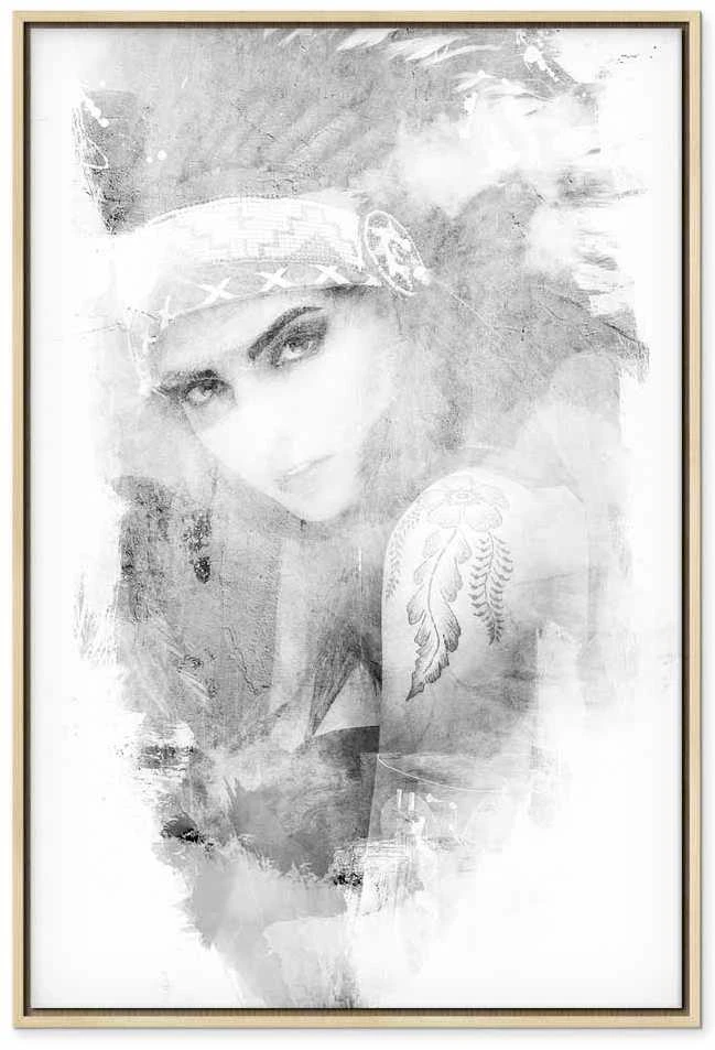 Artgeist Paveikslas - Ethnic Look (1 Part) Vertical
