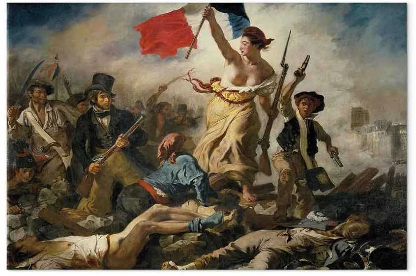 Artgeist Paveikslas - Eugène Delacroix – Liberty Leading the People