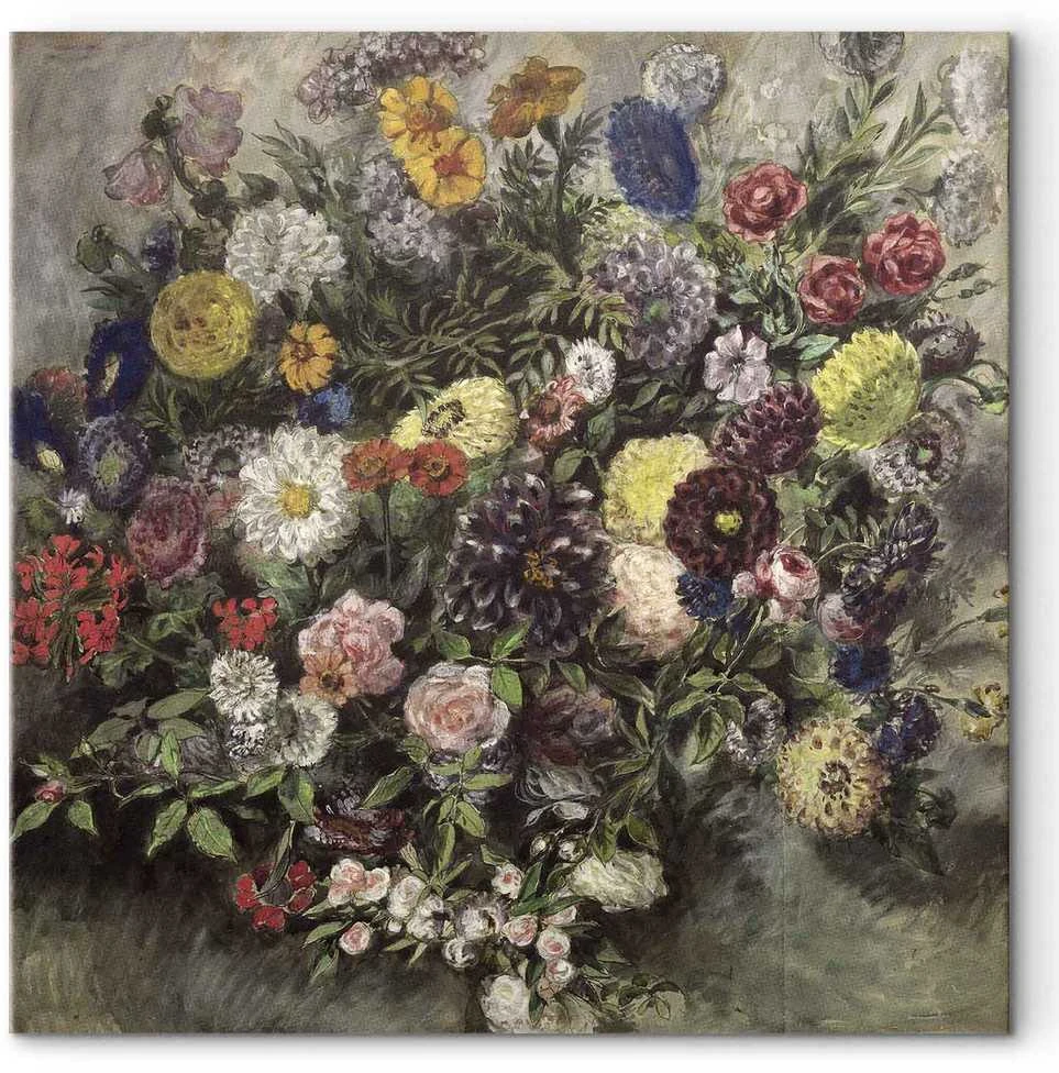 Artgeist Paveikslas - Eugène Delacroix – Bouquet of Flowers