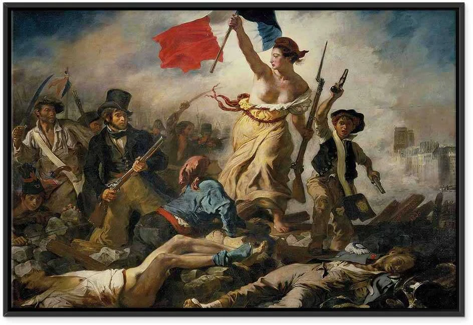 Artgeist Paveikslas - Eugène Delacroix – Liberty Leading the People