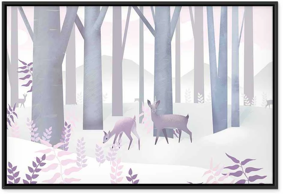 Artgeist Paveikslas - Fairy-Tale Forest (1 Part) Vertical - Second Variant