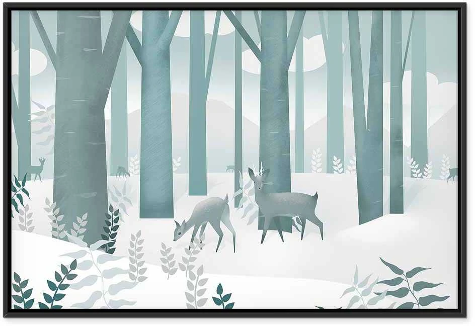 Artgeist Paveikslas - Fairy-Tale Forest (1 Part) Vertical - First Variant