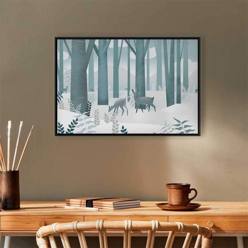 Artgeist Paveikslas - Fairy-Tale Forest (1 Part) Vertical - First Variant