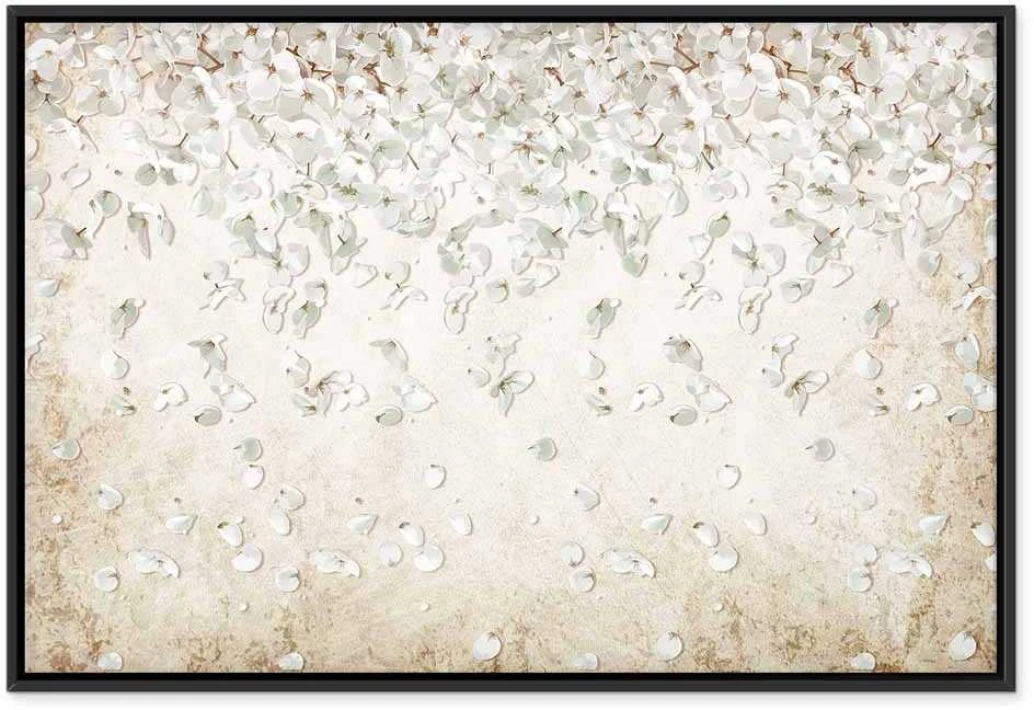 Artgeist Paveikslas - Falling Flowers (1 Part) Wide