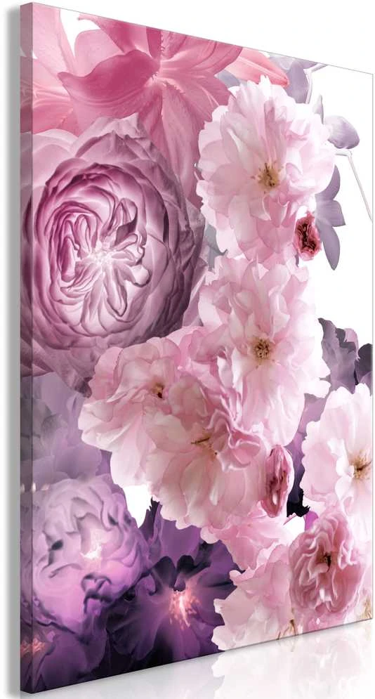 Artgeist Paveikslas - Garden of Floral Scents (1-part) - Nature in Shades of Rožinė