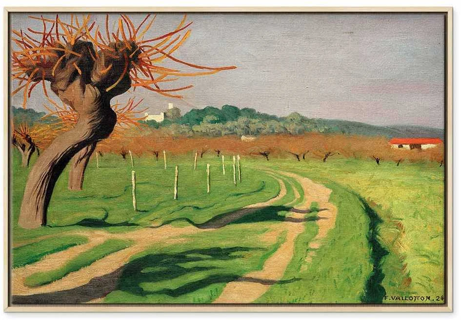 Artgeist Paveikslas - Félix Vallotton – Vallée de la Cagne