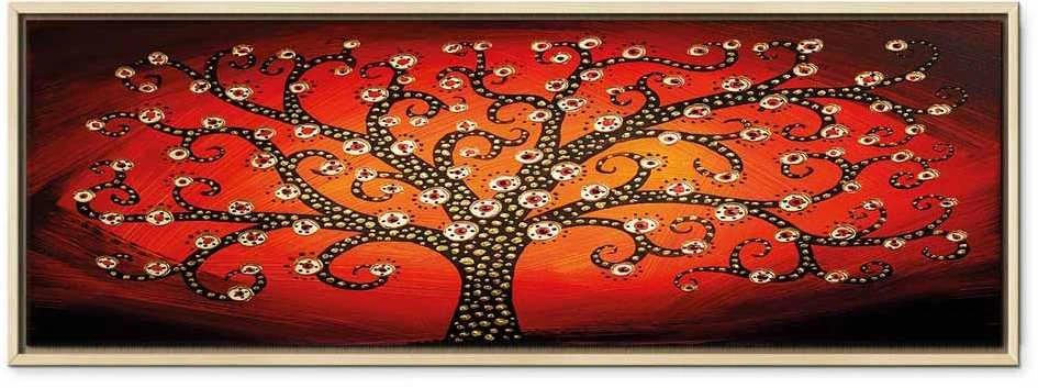 Artgeist Paveikslas - Fiery Tree (1 Part) Narrow