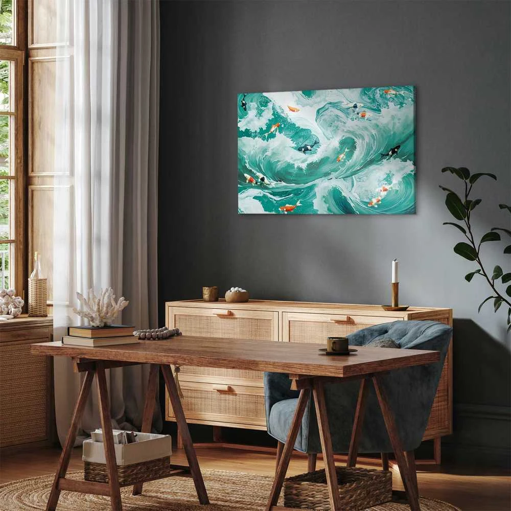 Artgeist Paveikslas - Fish and waves