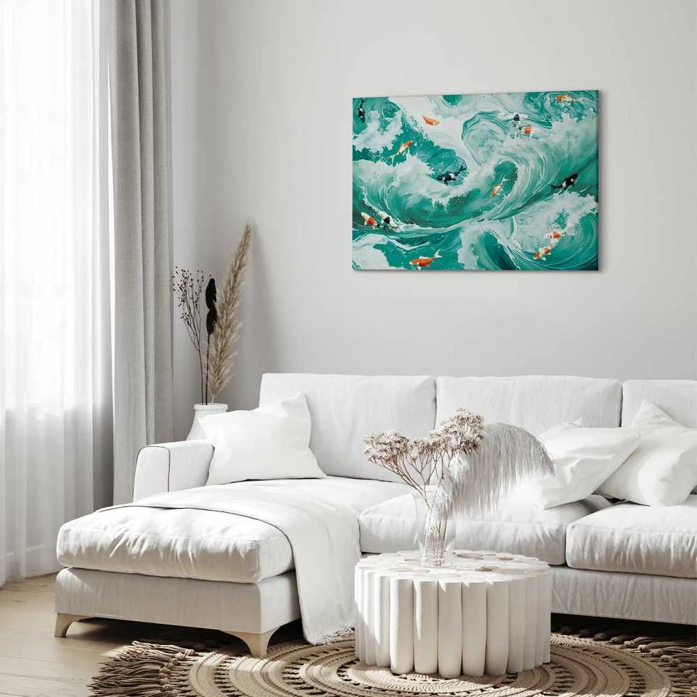 Artgeist Paveikslas - Fish and waves