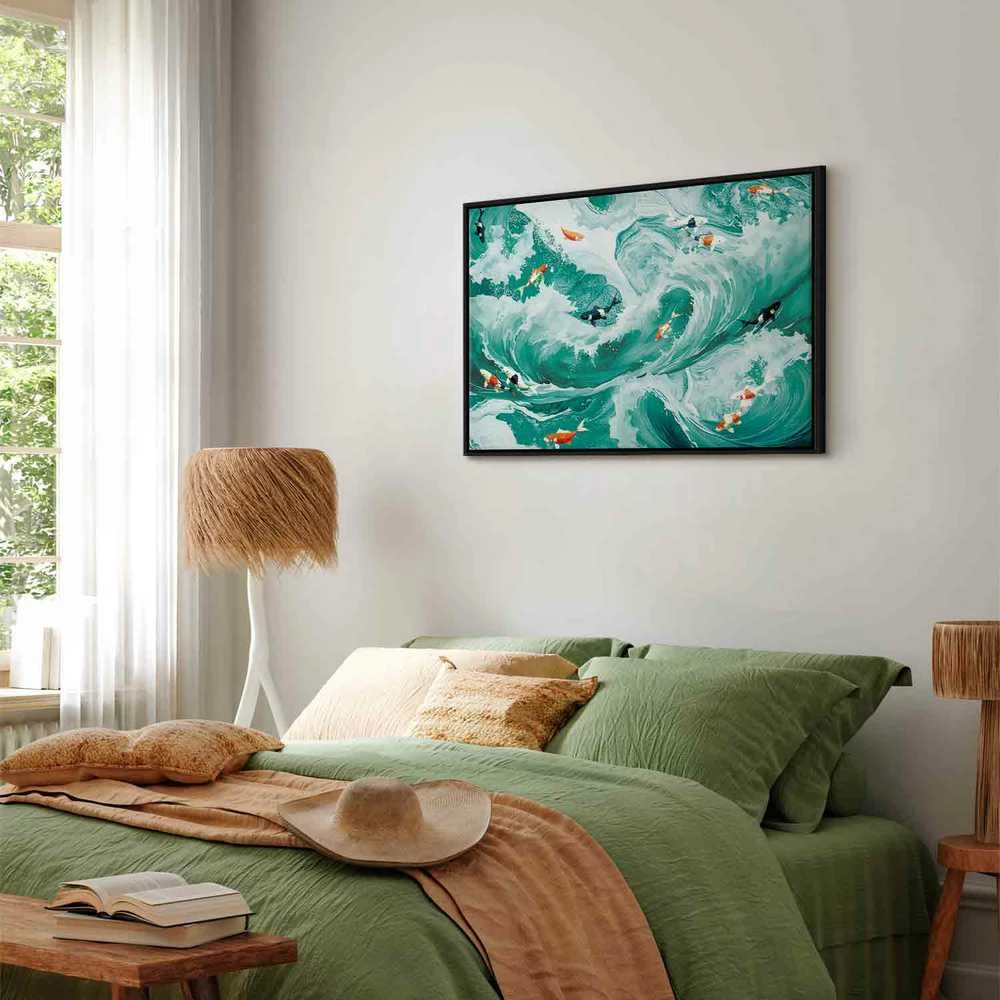 Artgeist Paveikslas - Fish and waves