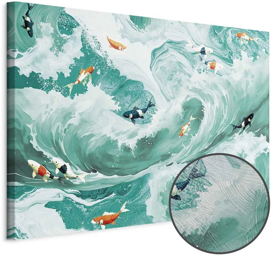 Artgeist Paveikslas - Fish and waves