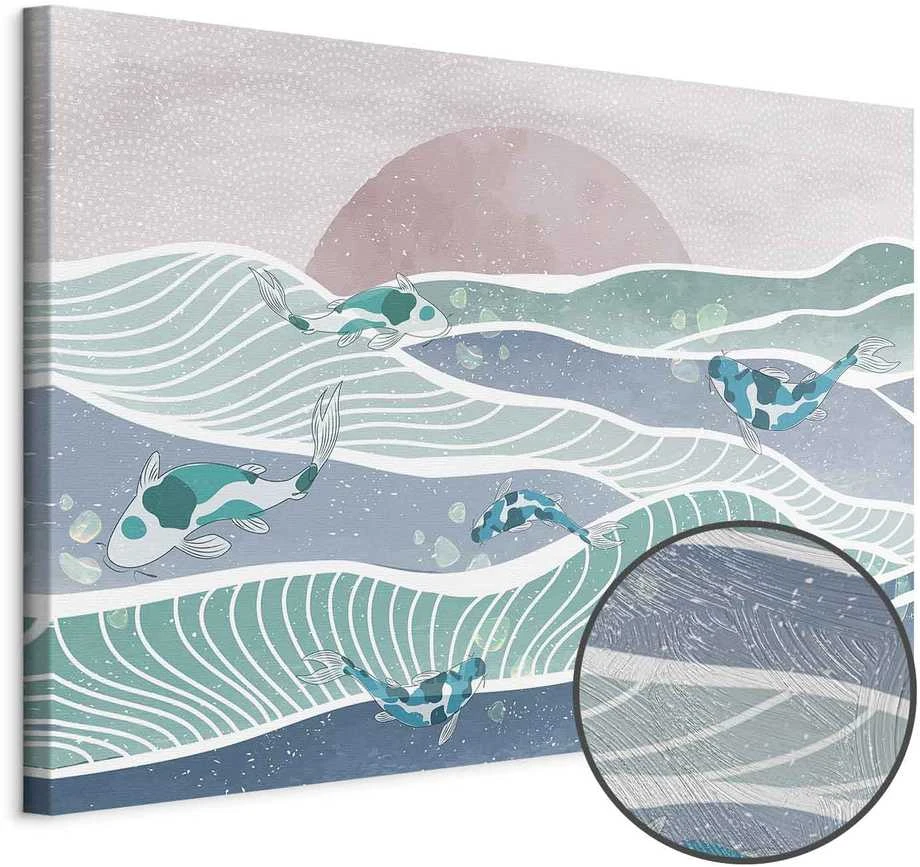 Artgeist Paveikslas - Fish on the waves