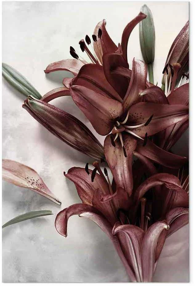 Artgeist Paveikslas - Floral Form (1 Part) Vertical