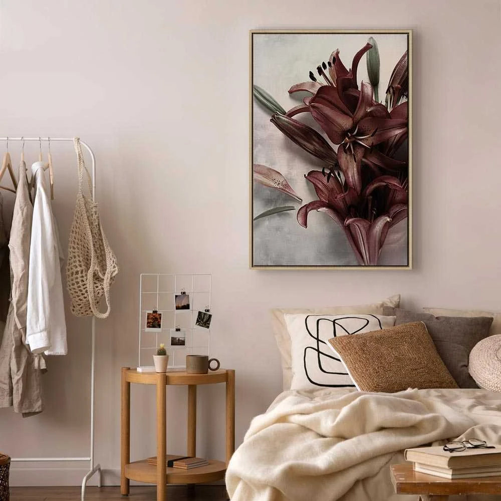 Artgeist Paveikslas - Floral Form (1 Part) Vertical