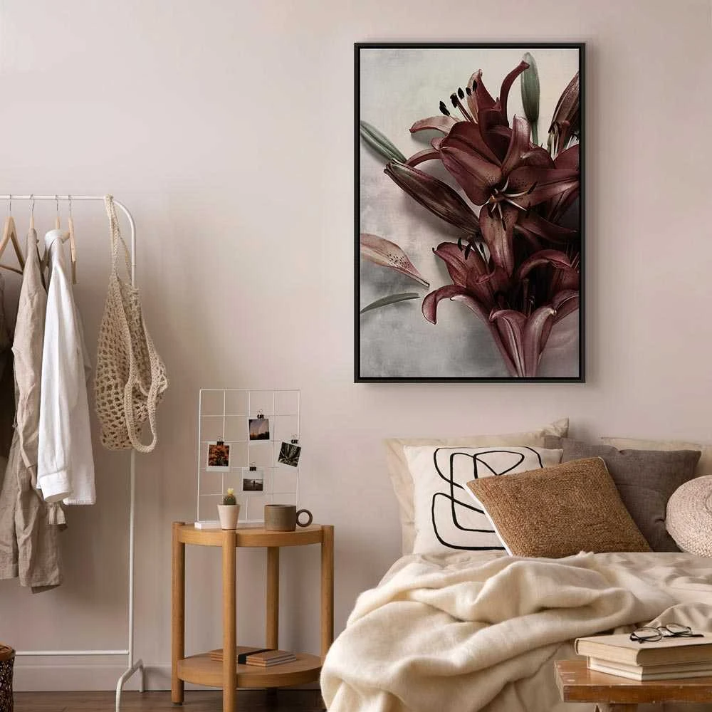 Artgeist Paveikslas - Floral Form (1 Part) Vertical