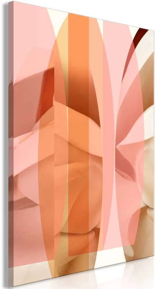 Artgeist Paveikslas - Floral Kaleidoscope (1 Part) Vertical