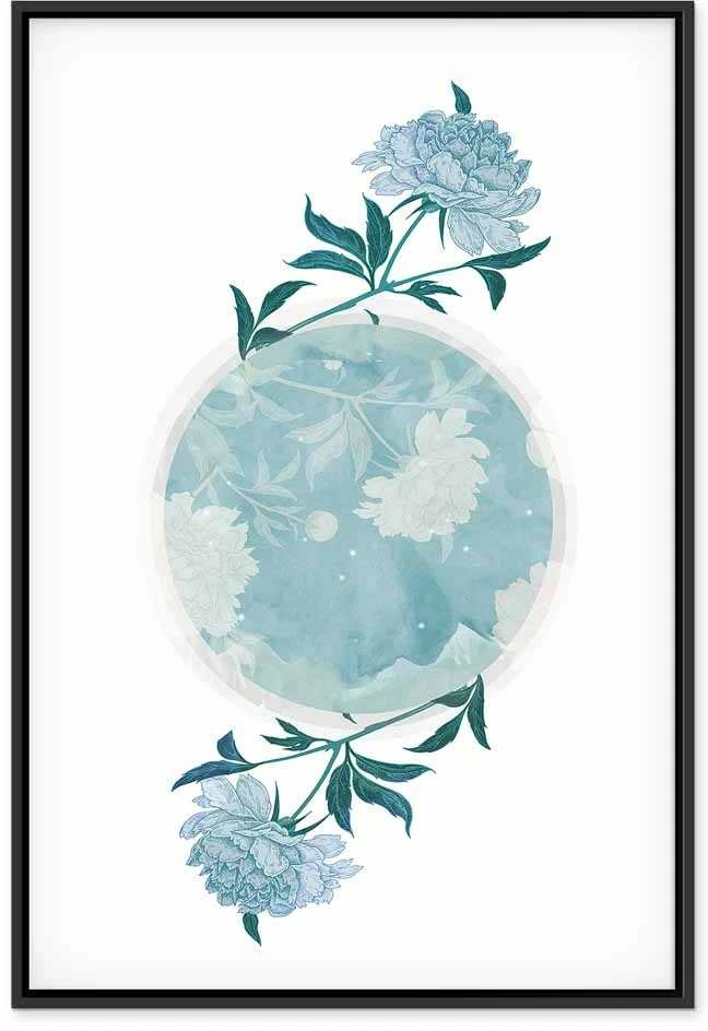 Artgeist Paveikslas - Floral Planet (1 Part) Vertical