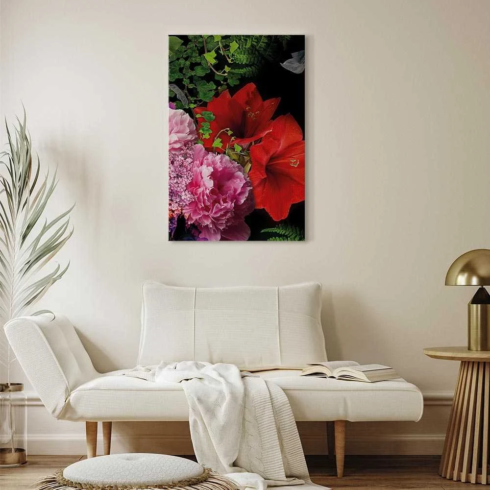 Artgeist Paveikslas - Floral Symphony (1 Part) Vertical