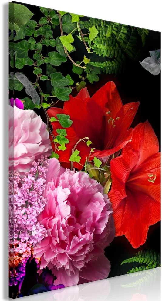 Artgeist Paveikslas - Floral Symphony (1 Part) Vertical
