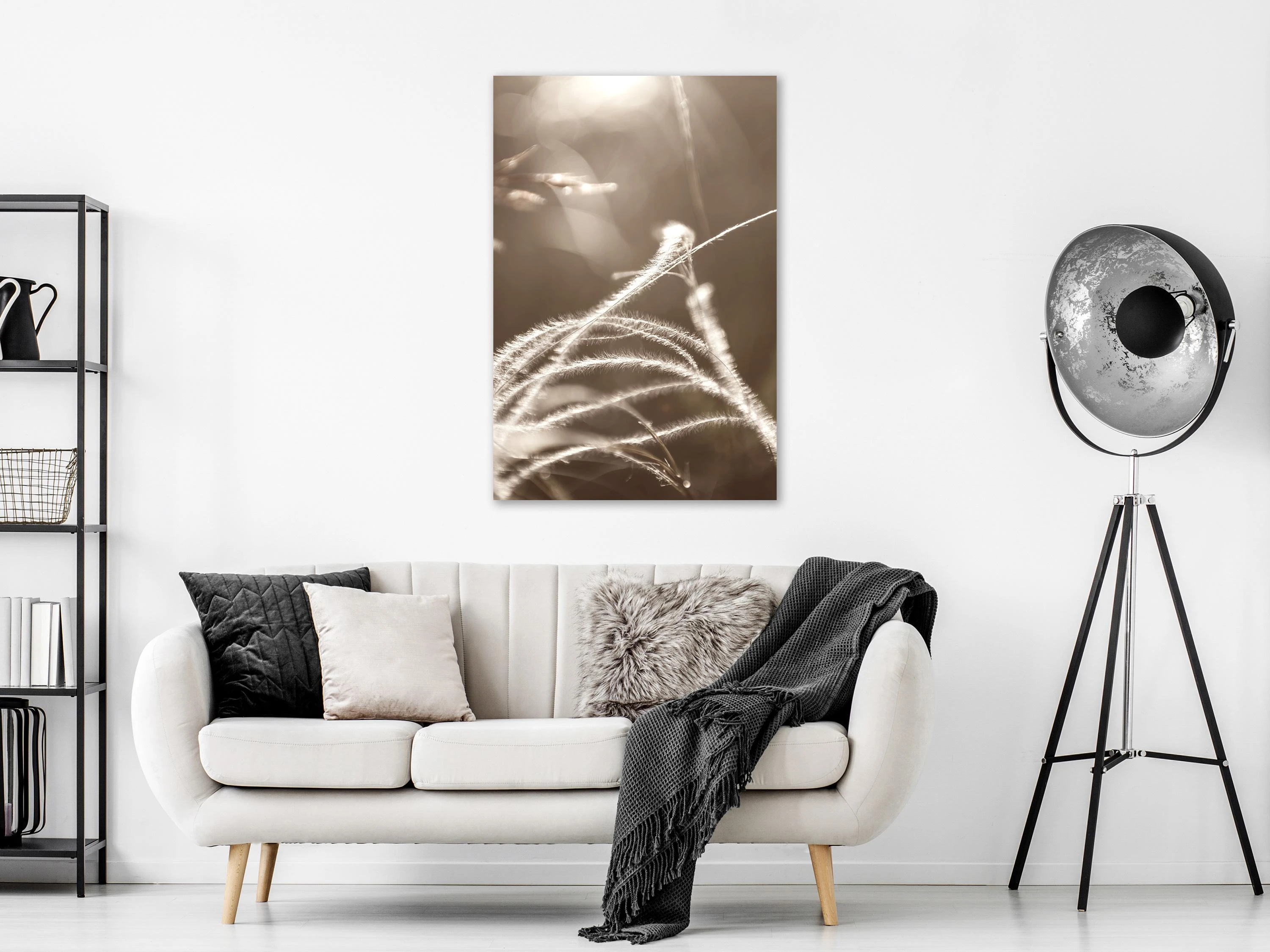 Artgeist Paveikslas - Fluffy Grass (1 Part) Vertical