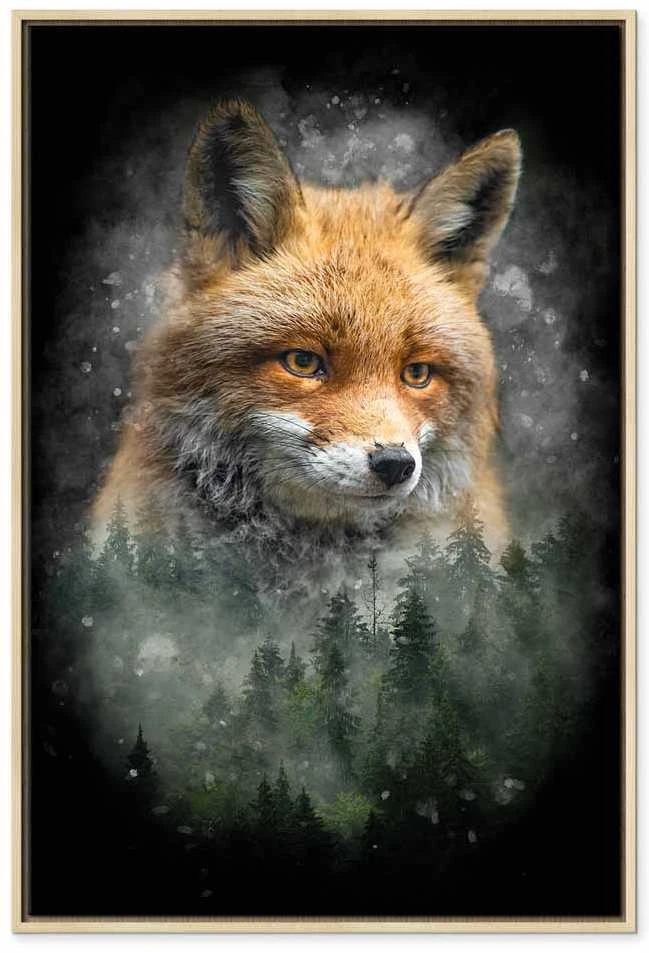 Artgeist Paveikslas - Forest Life (1 Part) Vertical