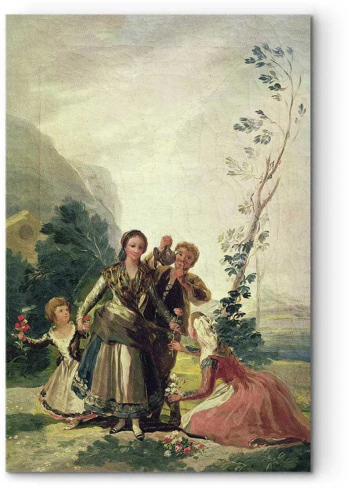 Artgeist Paveikslas - Francisco Goya – Spring or the Flower Seller