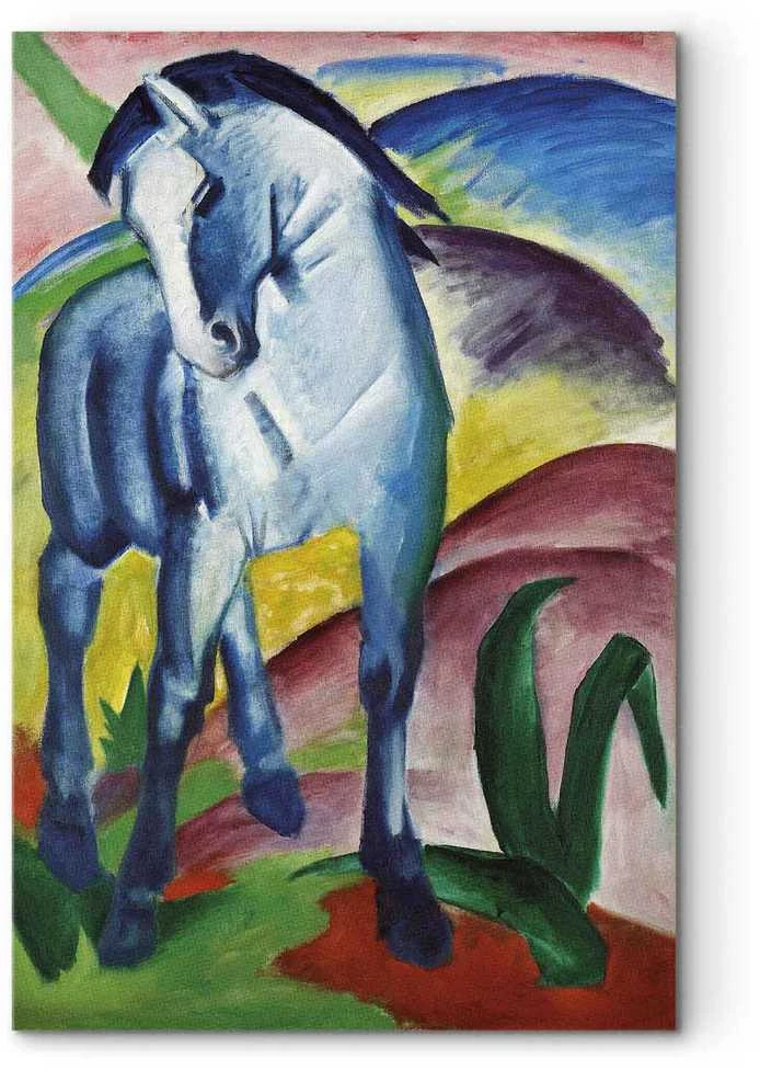 Artgeist Paveikslas - Franz Marc – Mėlyna Horse