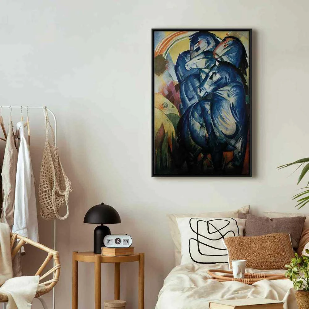 Artgeist Paveikslas - Franz Marc – The tower of mėlynas horses