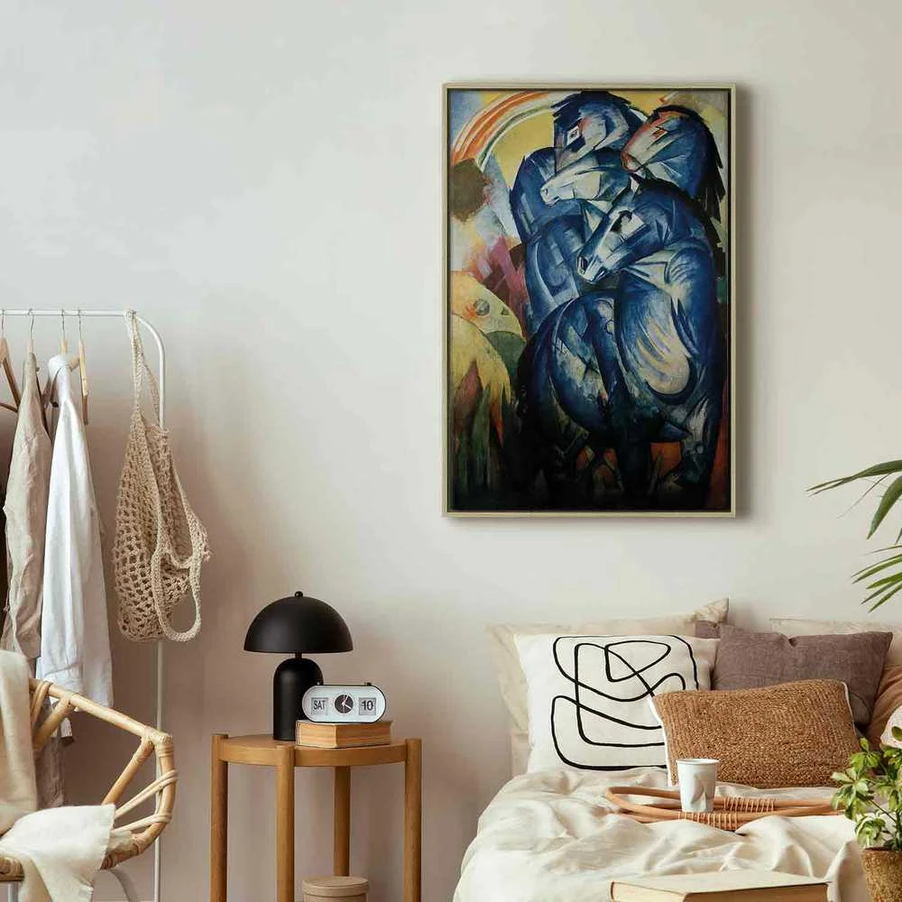 Artgeist Paveikslas - Franz Marc – The tower of mėlynas horses