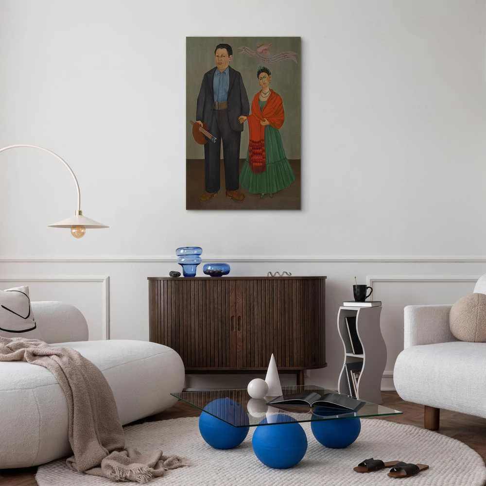 Artgeist Paveikslas - Frida Kahlo – Frida and Diego Rivera