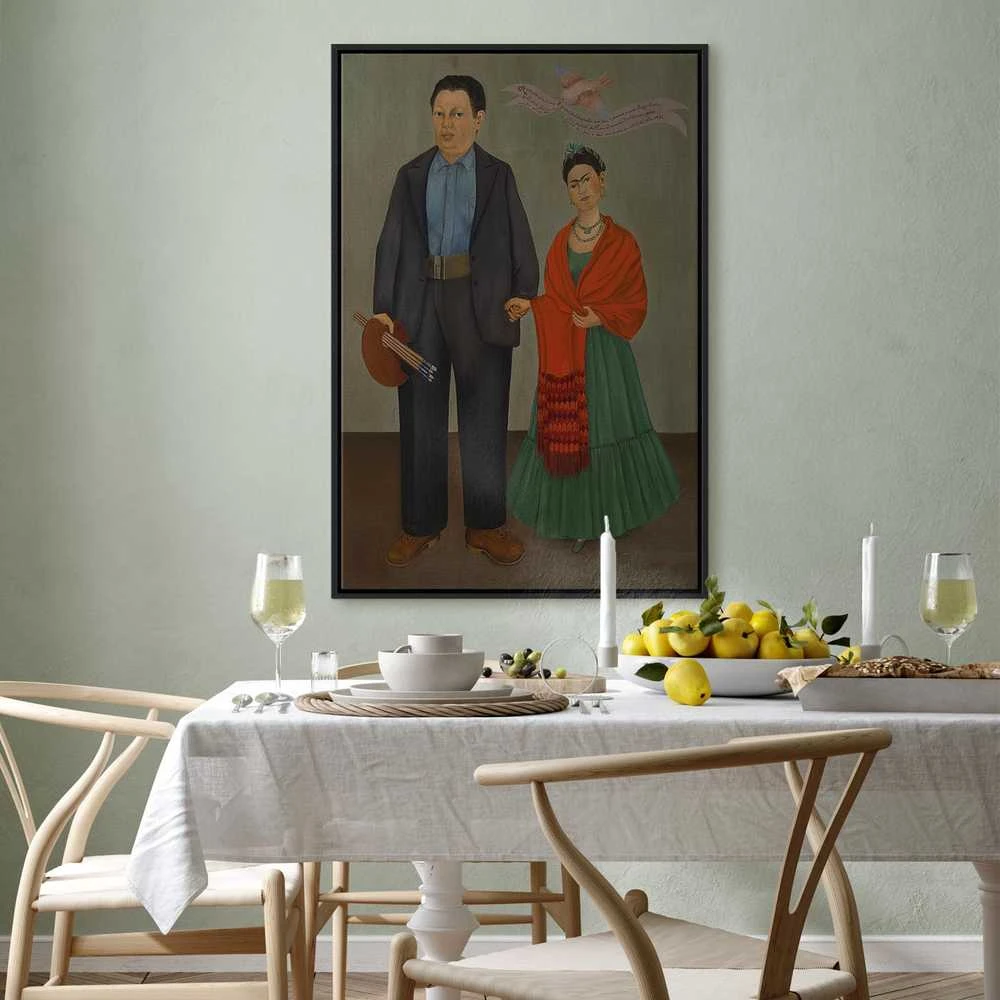 Artgeist Paveikslas - Frida Kahlo – Frida and Diego Rivera