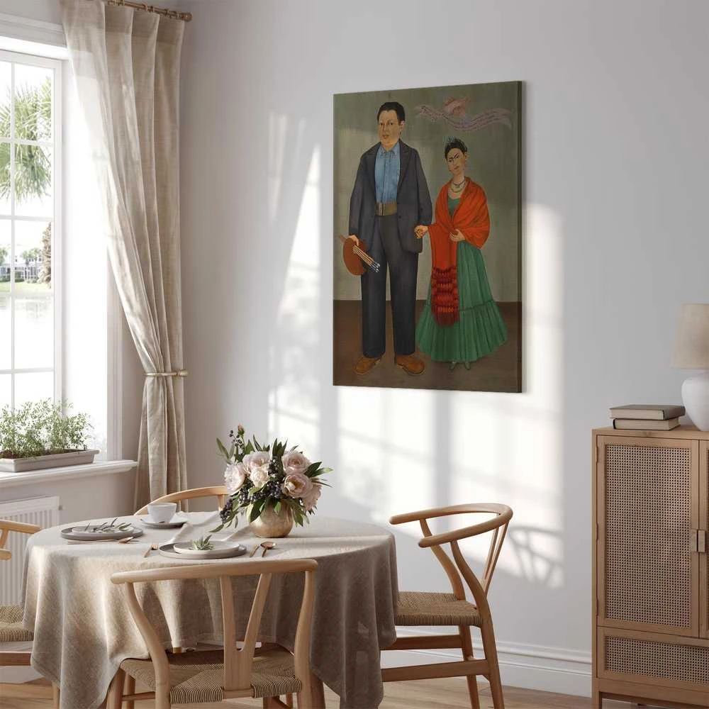 Artgeist Paveikslas - Frida Kahlo – Frida and Diego Rivera