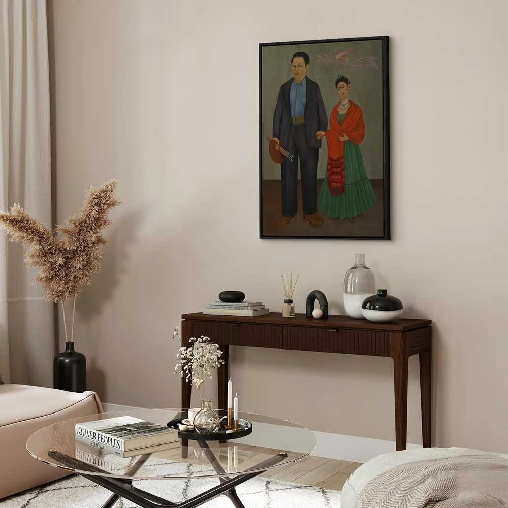 Artgeist Paveikslas - Frida Kahlo – Frida and Diego Rivera