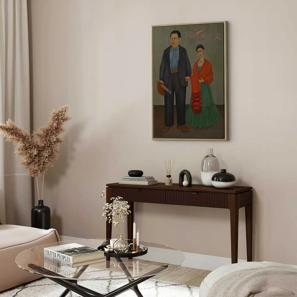 Artgeist Paveikslas - Frida Kahlo – Frida and Diego Rivera