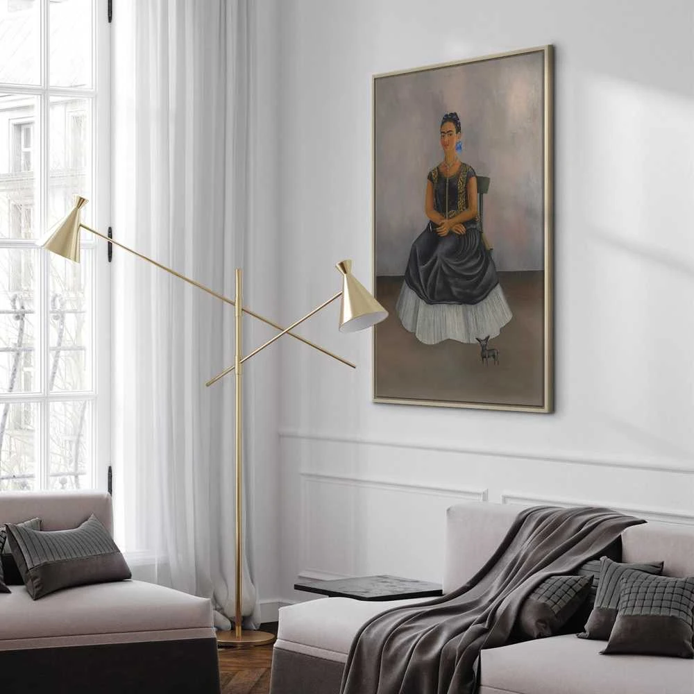 Artgeist Paveikslas - Frida Kahlo – Itzcuintli Dog with Me