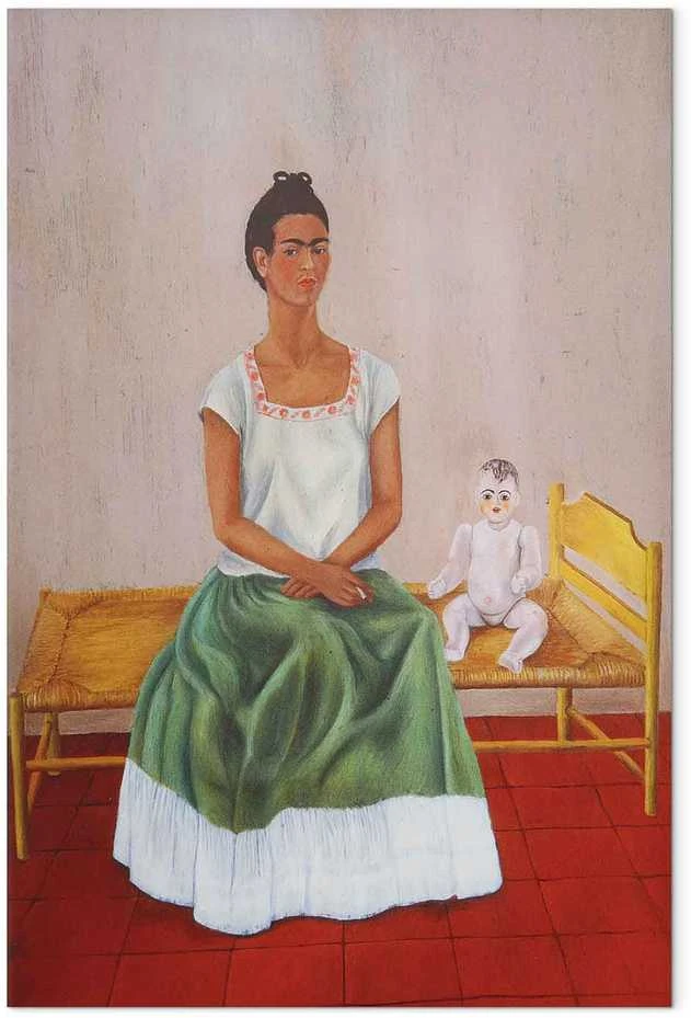 Artgeist Paveikslas - Frida Kahlo – Me and My Doll