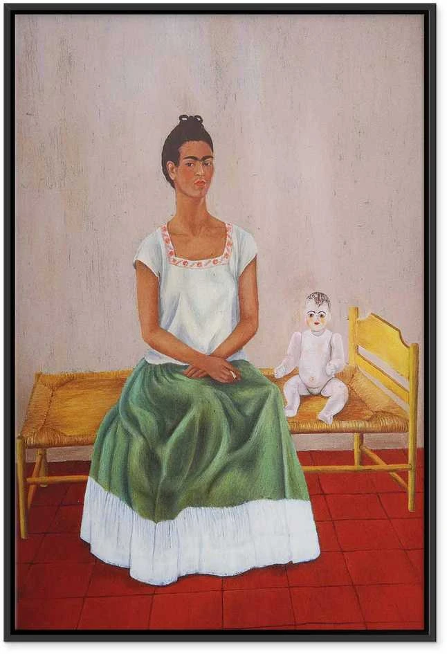 Artgeist Paveikslas - Frida Kahlo – Me and My Doll