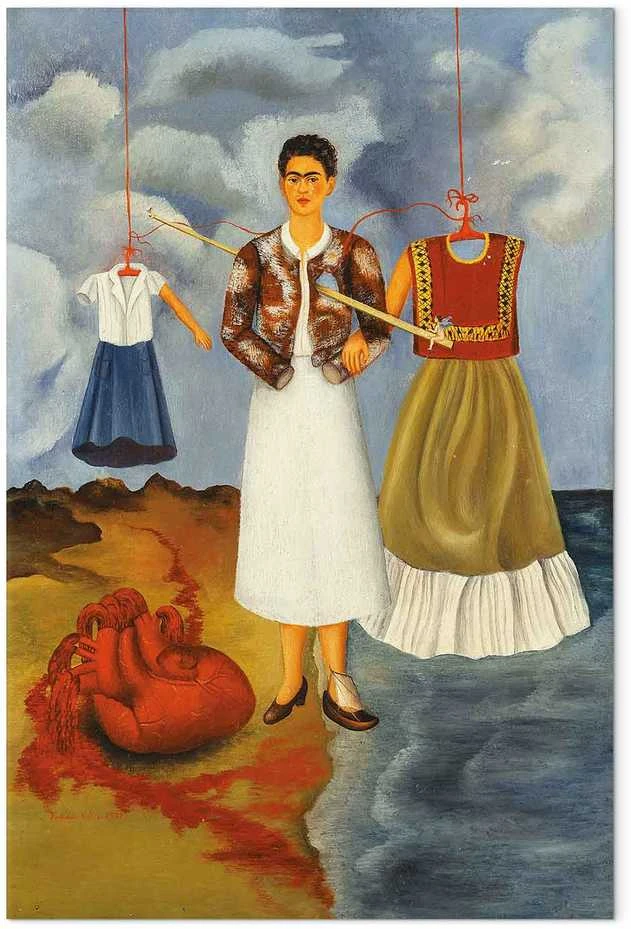 Artgeist Paveikslas - Frida Kahlo – Memory (The Heart)
