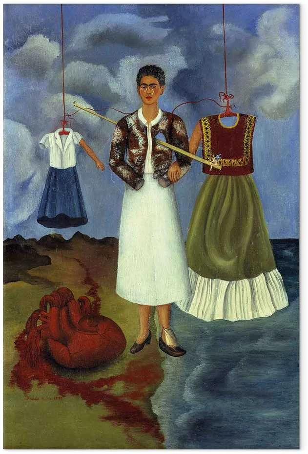 Artgeist Paveikslas - Frida Kahlo – Memory (The Heart)