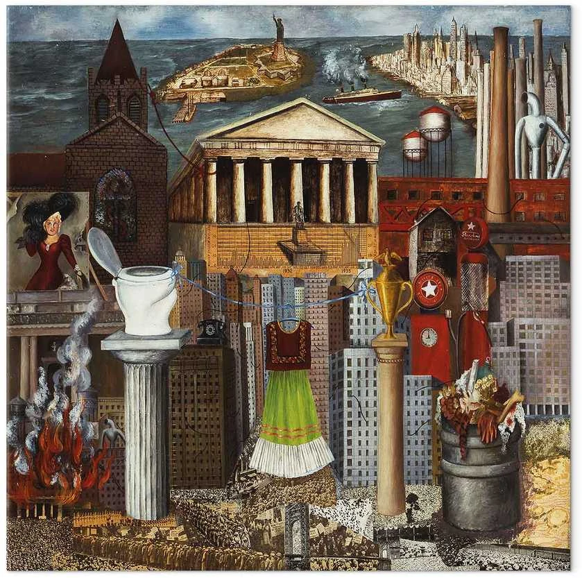 Artgeist Paveikslas - Frida Kahlo – My Dress Hangs There