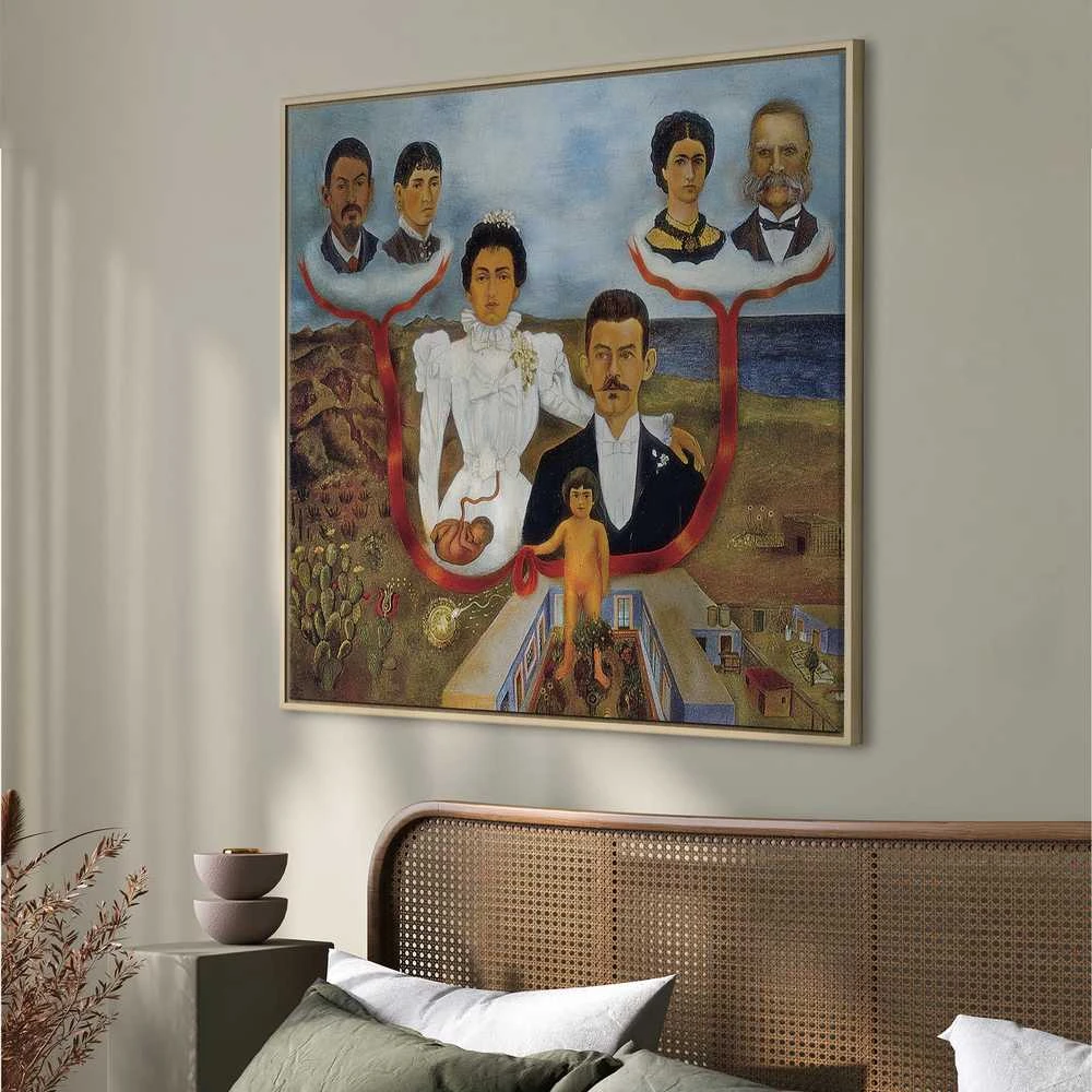Artgeist Paveikslas - Frida Kahlo – My Grandparents, My Parents and I