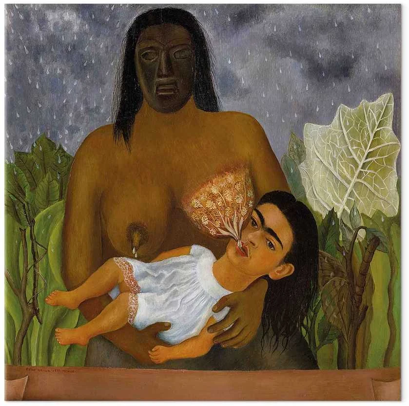 Artgeist Paveikslas - Frida Kahlo – My Nurse and I
