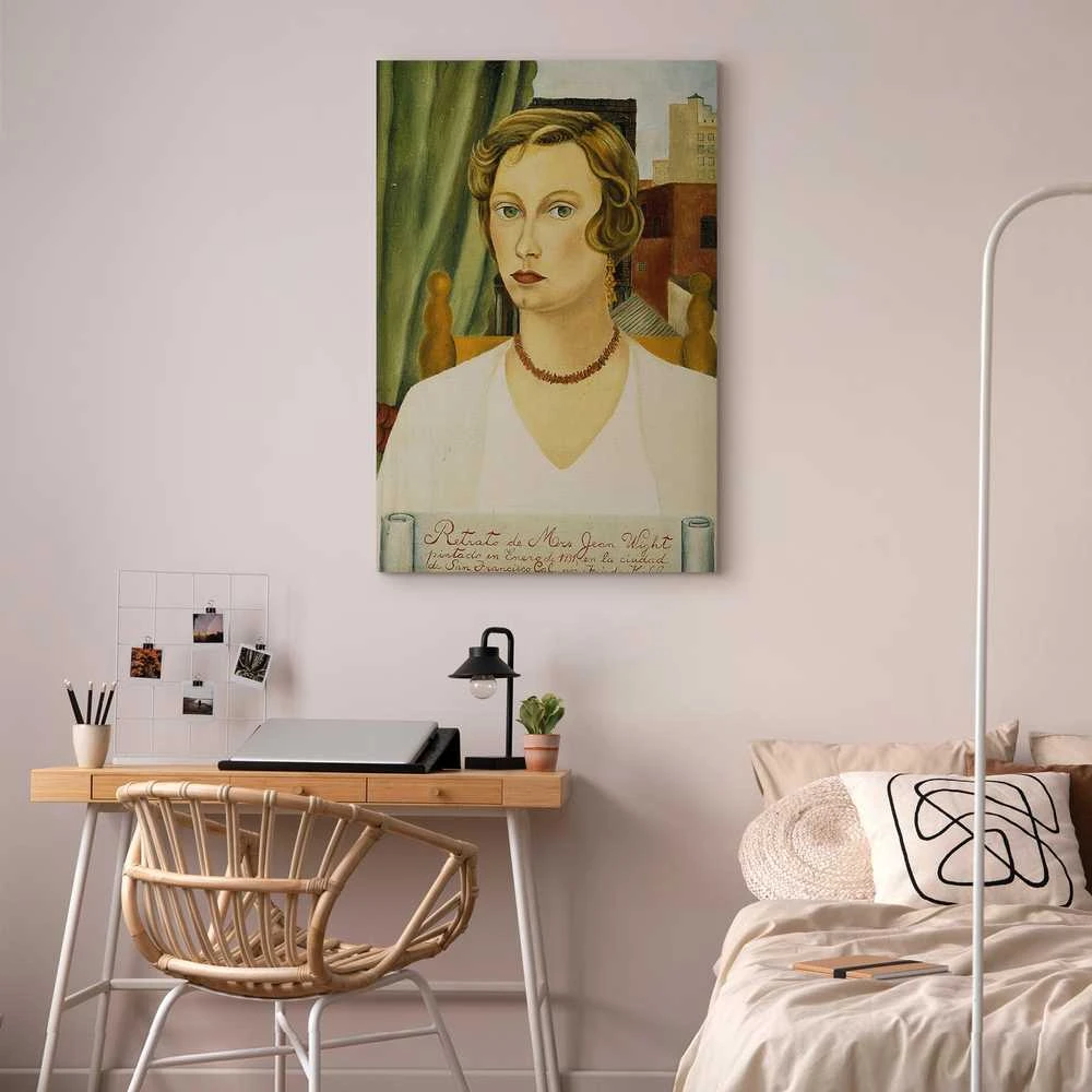 Artgeist Paveikslas - Frida Kahlo – Portrait of Mrs. Jean Wight